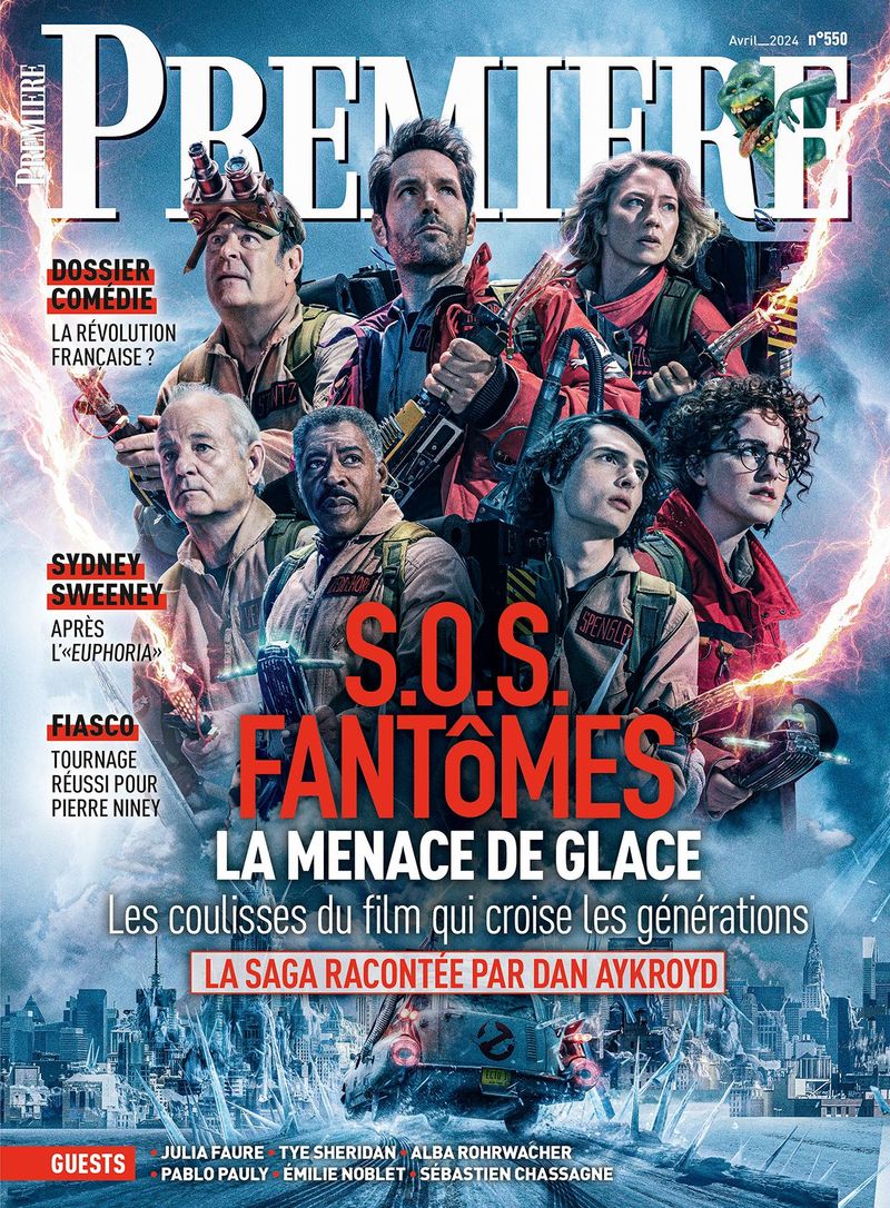 PREMIERE (FR) magazine side cover Issue 550  April 2024
