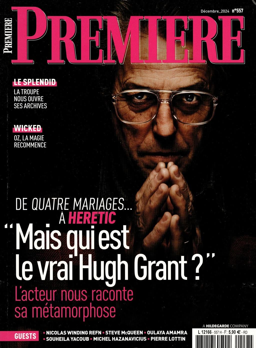 PREMIERE (FR) magazine side cover Issue 557  December 2024