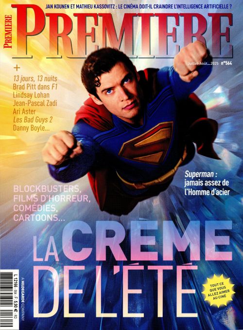 PREMIERE (FR) magazine side cover Issue 564  July/August 2025