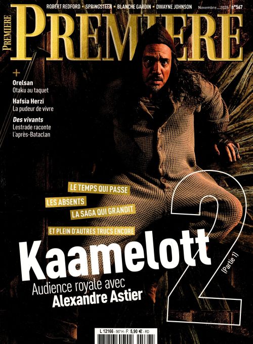 PREMIERE (FR) magazine side cover Issue 567  November 2025