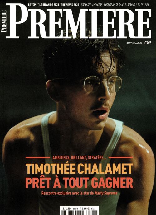 PREMIERE (FR) magazine side cover Issue 569  January 2026