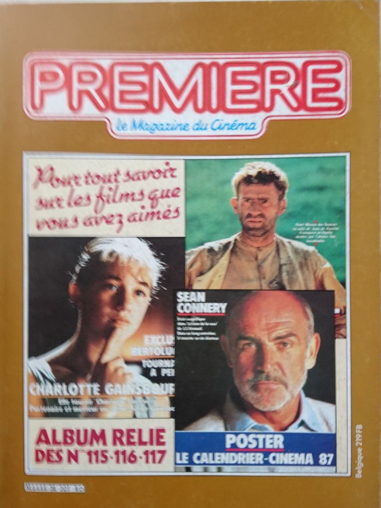 PREMIERE (FR reissues) magazine side cover Issue 38   