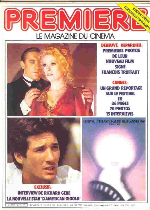 PREMIERE (FR reissues) magazine side cover Issue 40   