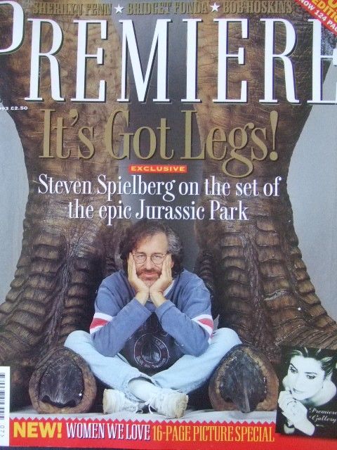 PREMIERE UK magazine side cover Issue 6  Vol 1 # 6 July 1993