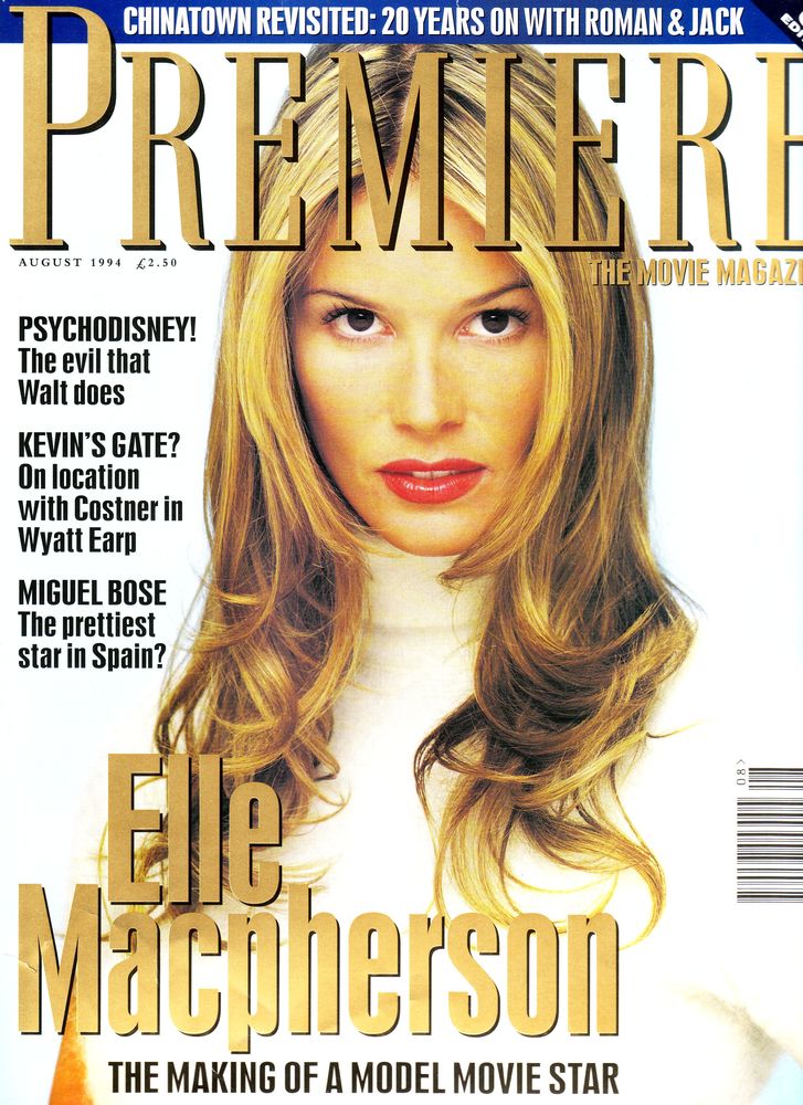PREMIERE UK magazine side cover Issue 19  Vol 2 # 7 August 1994