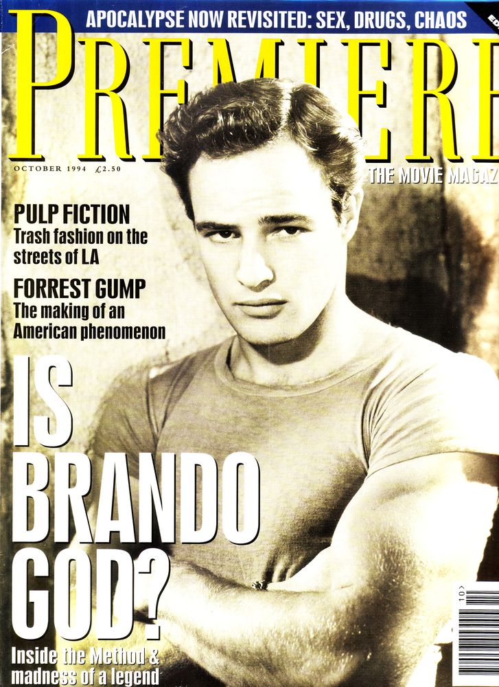 PREMIERE UK magazine side cover Issue 21  Vol 2 # 9 October 1994