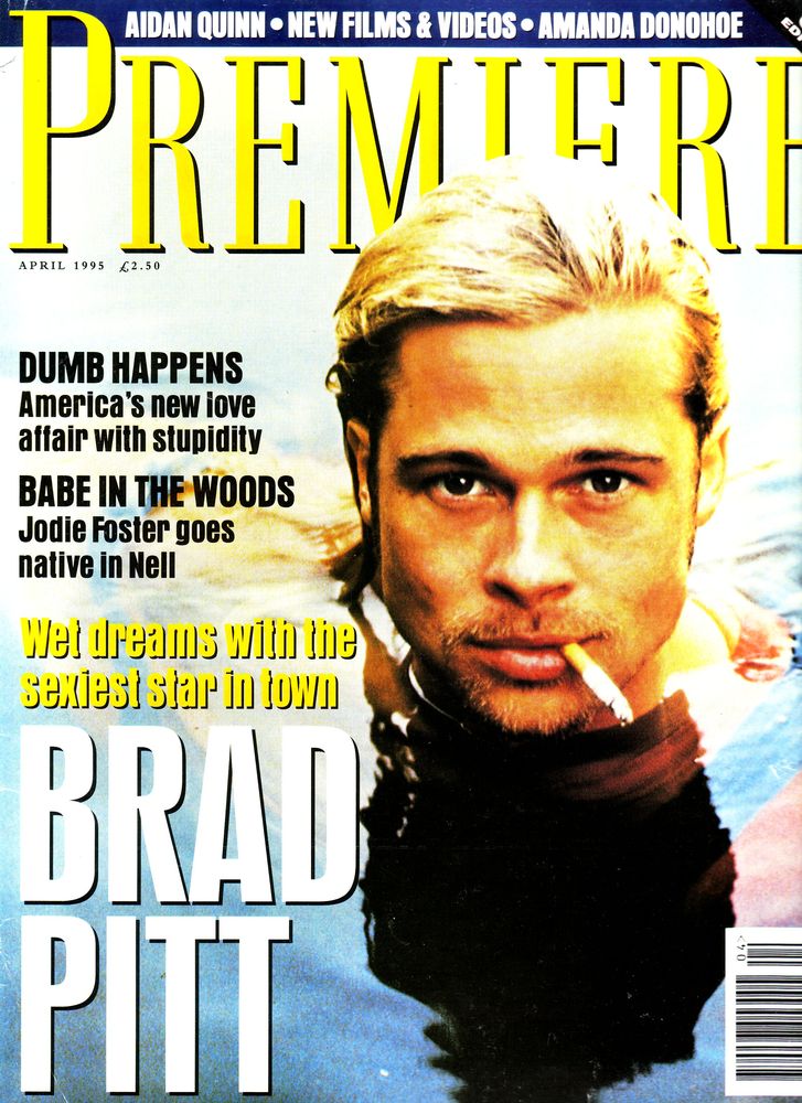 PREMIERE UK magazine side cover Issue 27  Vol 3 # 3 April 1995