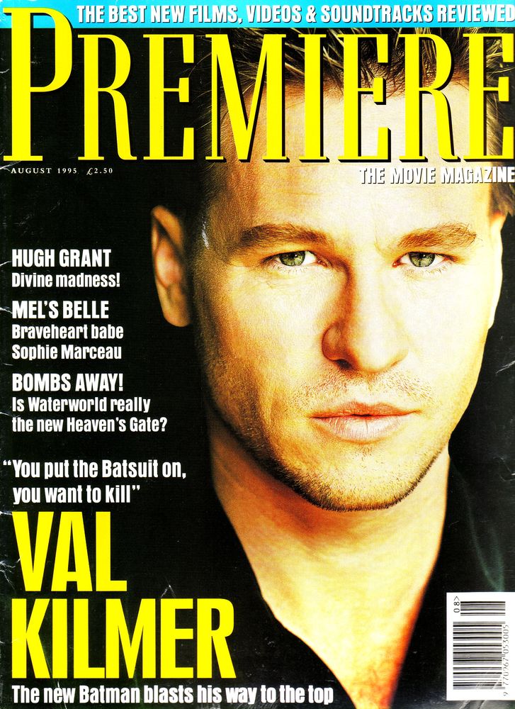 PREMIERE UK magazine side cover Issue 31  Vol 3 # 7 August 1995