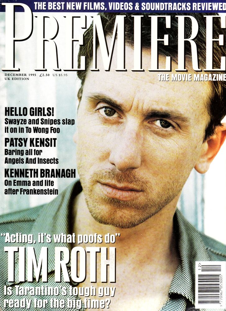 PREMIERE UK magazine side cover Issue 35  Vol 3 # 11 December 1995