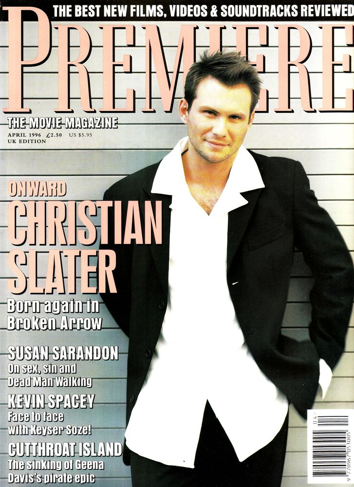PREMIERE UK magazine side cover Issue 39 April 1996