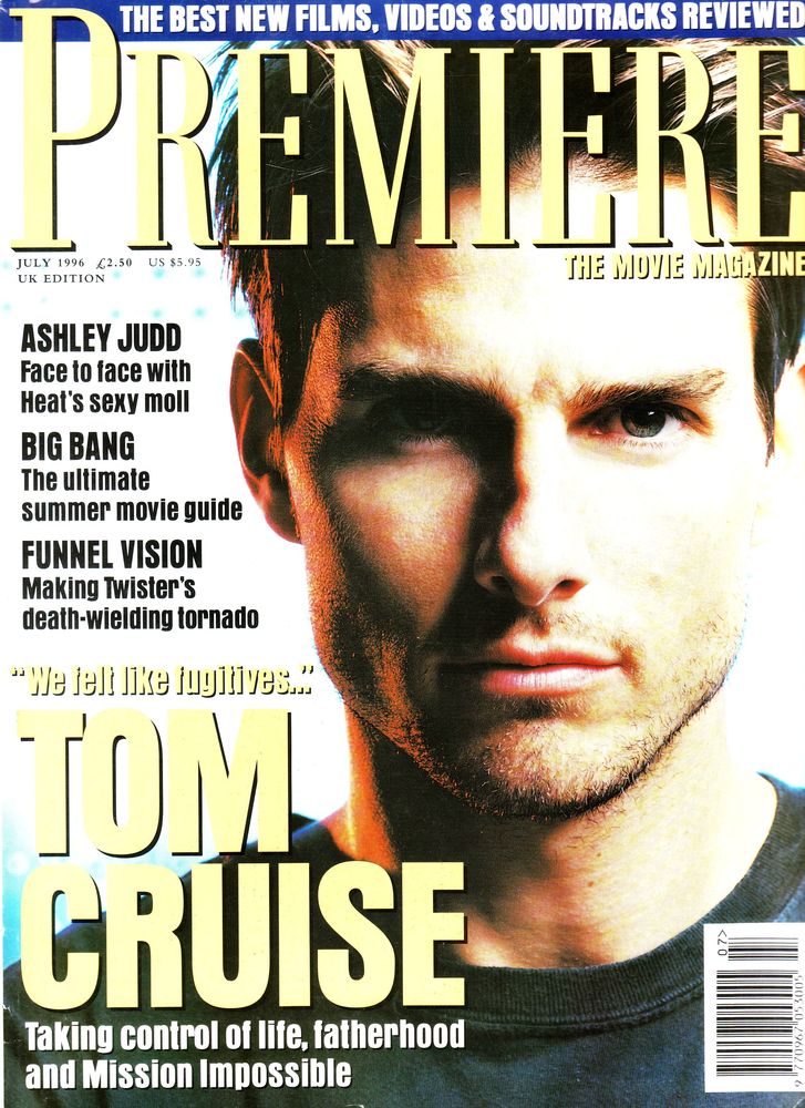 PREMIERE UK magazine side cover Issue 42 July 1996