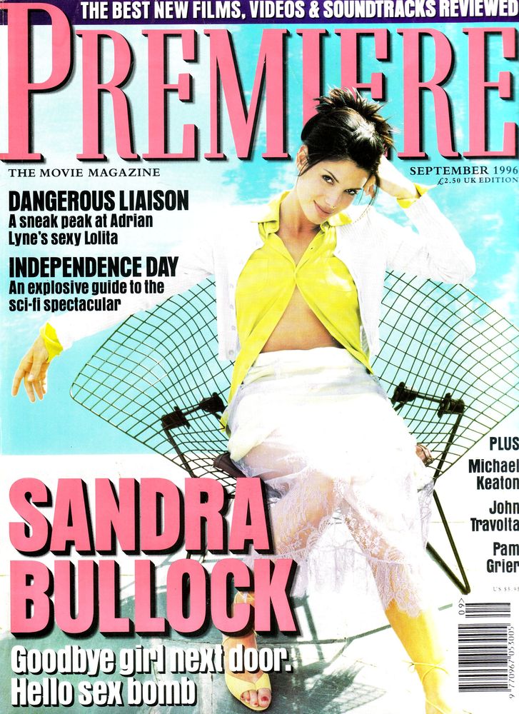 PREMIERE UK magazine side cover Issue 44 September 1996