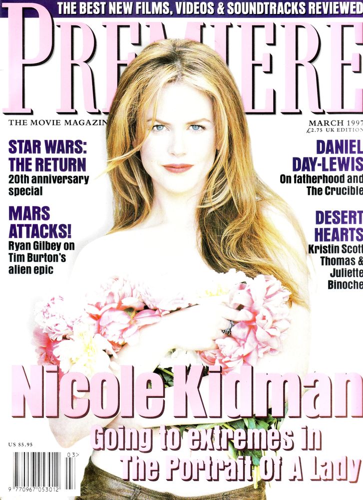 PREMIERE UK magazine side cover Issue 50 March 1997