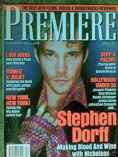 PREMIERE UK magazine side cover Issue 51 April 1997
