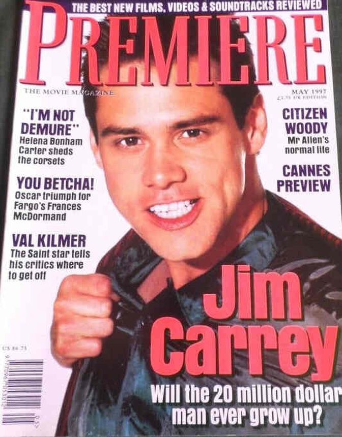 PREMIERE UK magazine side cover Issue 52 May 1997