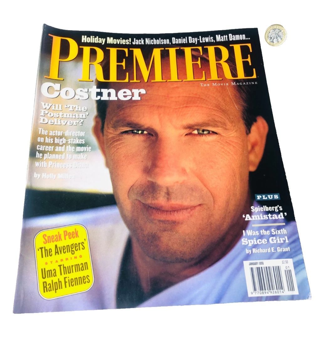 PREMIERE UK magazine side cover Issue 60 January 1998