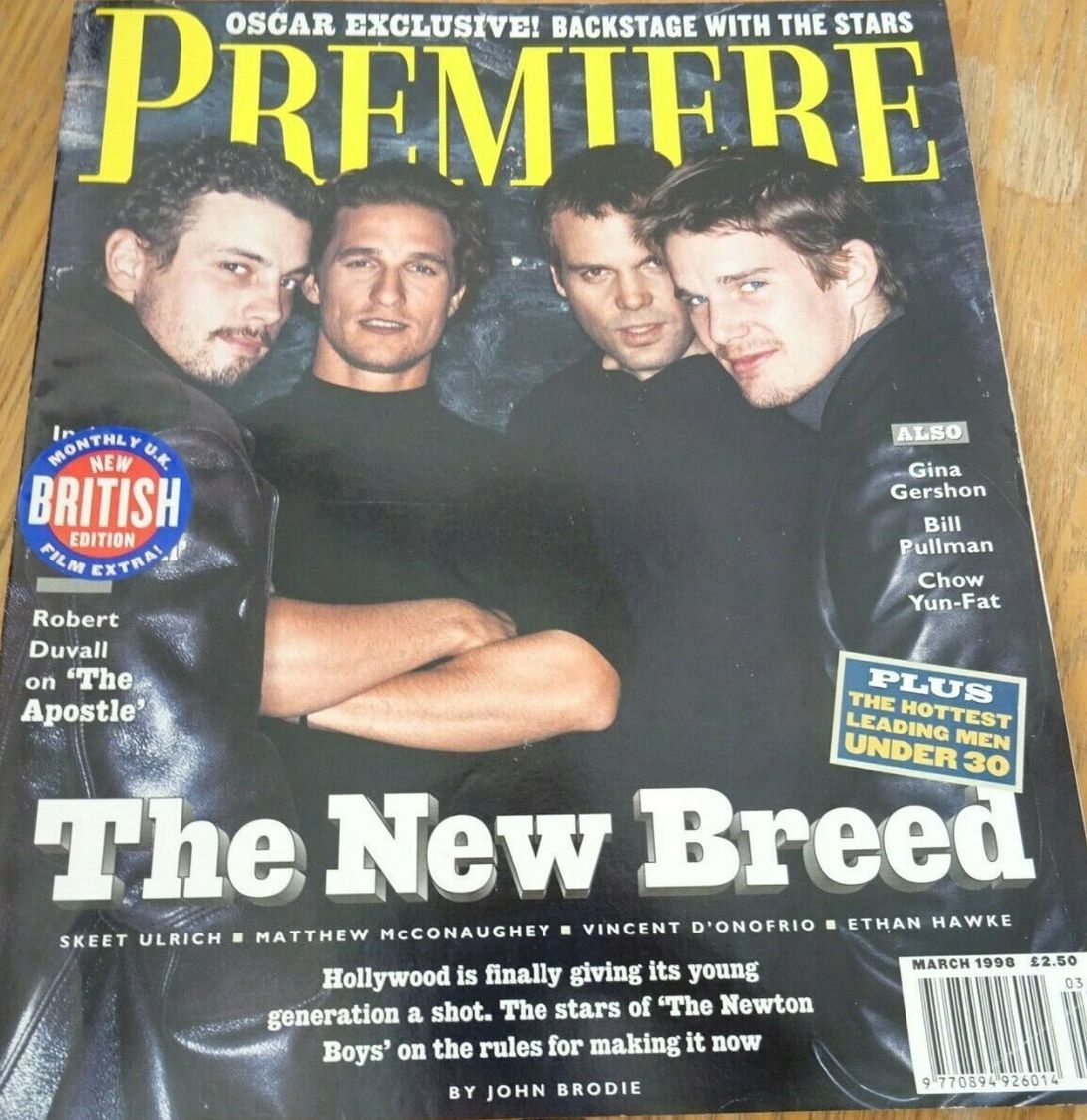 PREMIERE UK magazine side cover Issue 62 March 1998