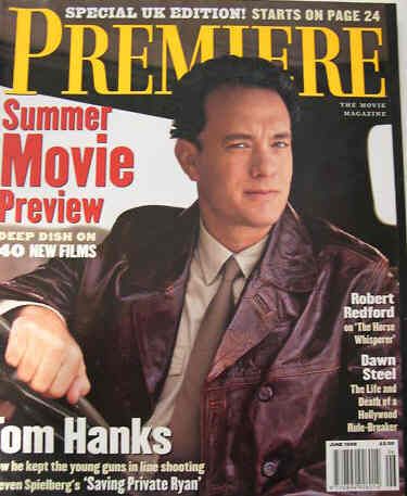 PREMIERE UK magazine side cover Issue 65 June 1998