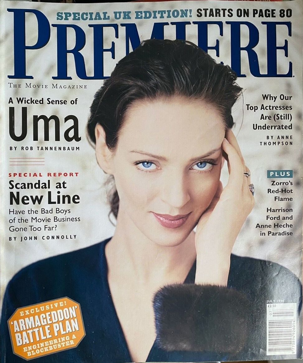 PREMIERE UK magazine side cover Issue 66 July 1998
