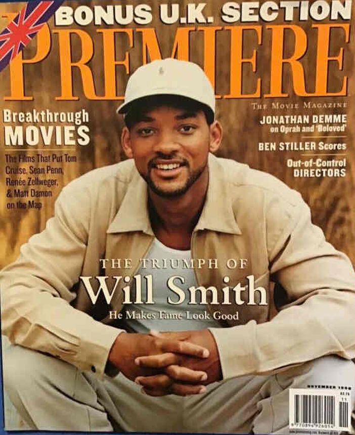 PREMIERE UK magazine side cover  November 1998