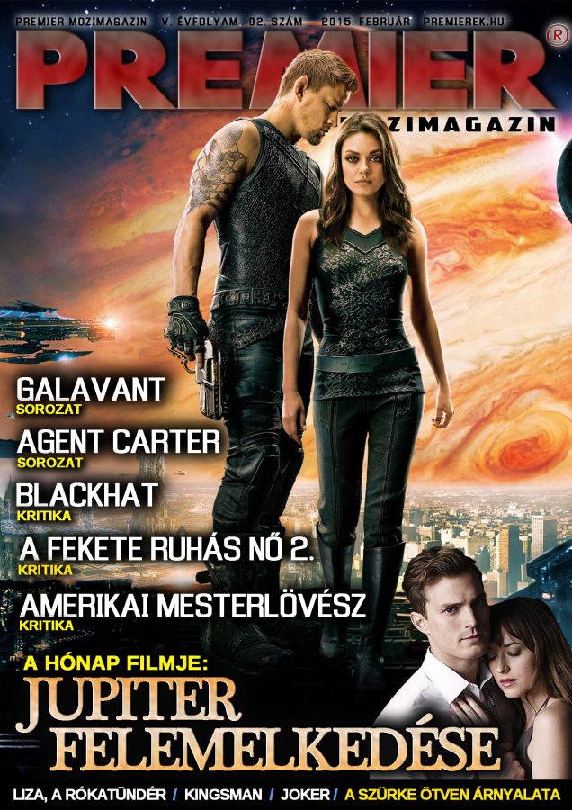 PREMIER MOZIMAGAZIN magazine side cover February 2015