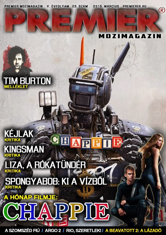 PREMIER MOZIMAGAZIN magazine side cover March 2015