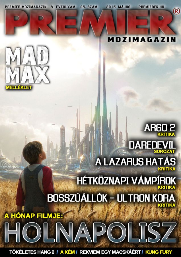 PREMIER MOZIMAGAZIN magazine side cover May 2015