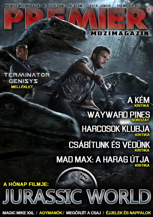 PREMIER MOZIMAGAZIN magazine side cover June 2015