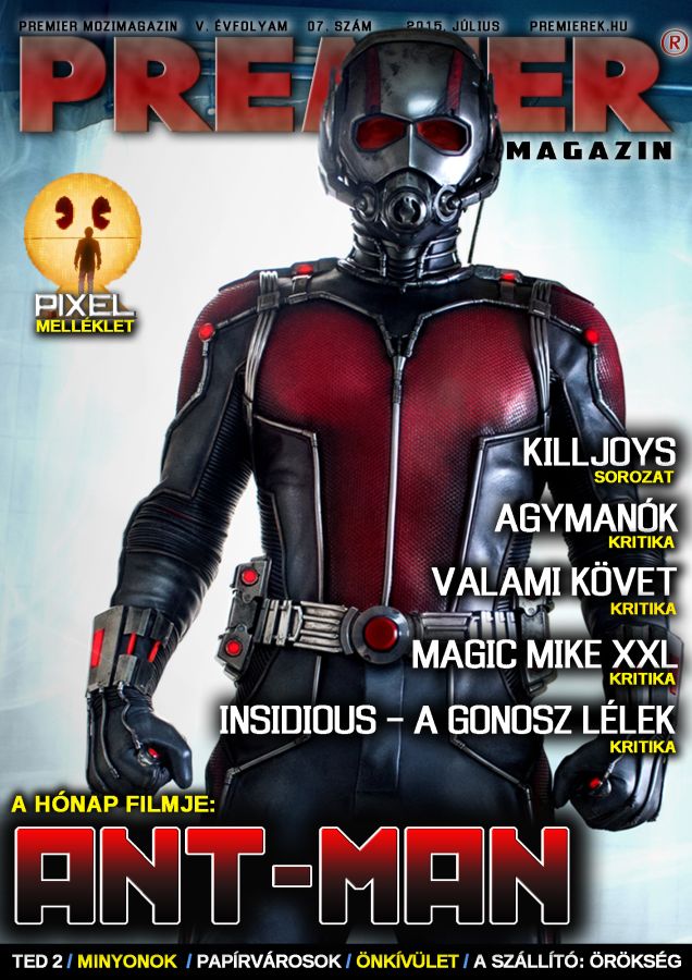 PREMIER MOZIMAGAZIN magazine side cover July 2015