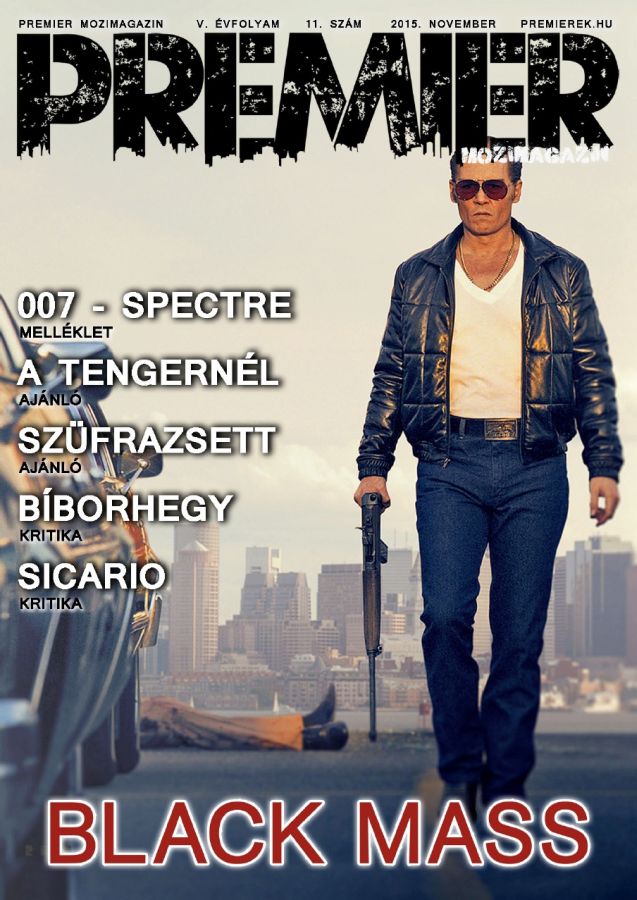 PREMIER MOZIMAGAZIN magazine side cover November 2015