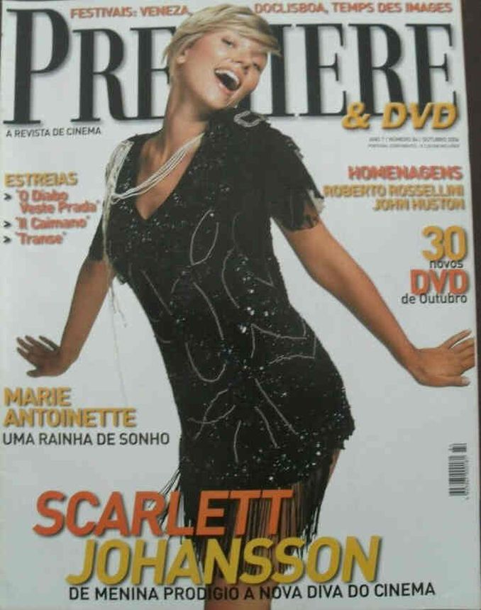 PREMIERE (Portugal) magazine side cover Issue 84  October 2006