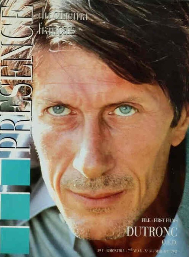 PRESENCE DU CINEMA FRANCAIS magazine side cover Issue 38  1992