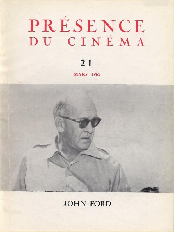 PRESENCE DU CINEMA magazine side cover Issue 21 March 1965