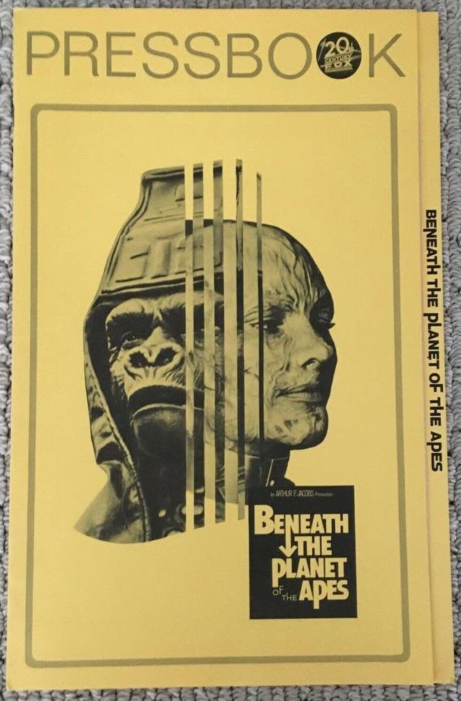 20TH CENTURY FOX PRESSBOOK magazine side cover   1969