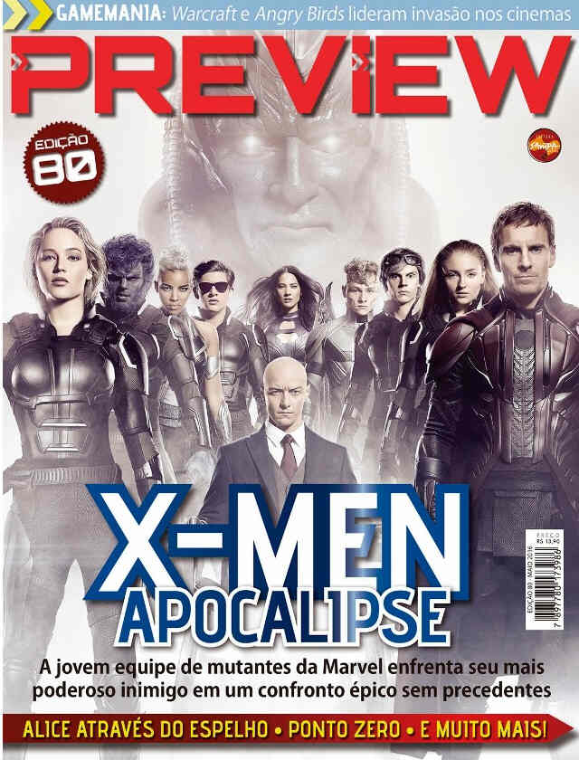 PREVIEW (Br) magazine side cover Issue 80 May 2016