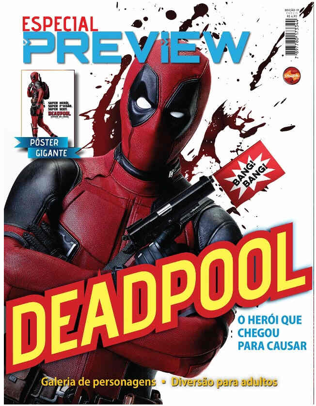 PREVIEW (Br) magazine side cover Issue 19  Special  2016