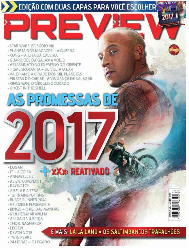 PREVIEW (Br) magazine side cover Issue 88 January 2017
