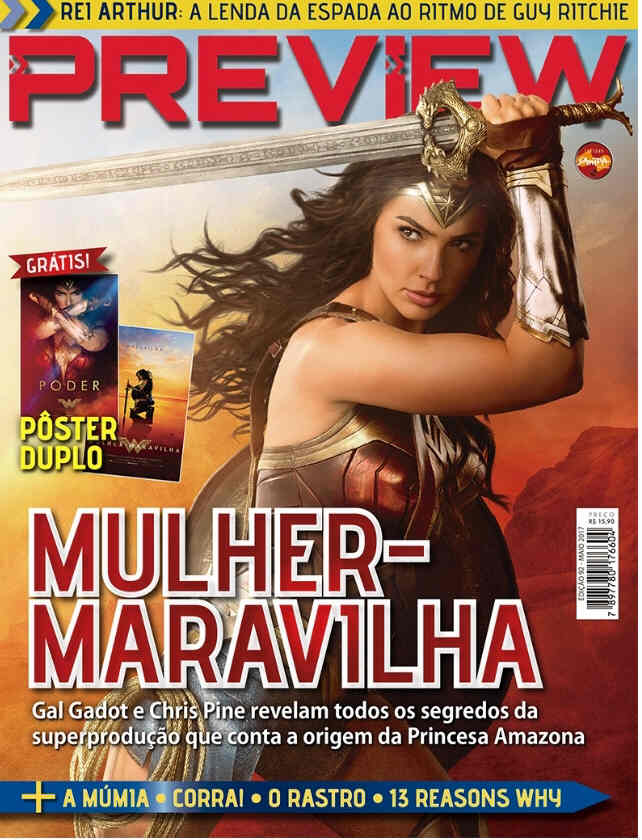 PREVIEW (Br) magazine side cover Issue 92 May 2017