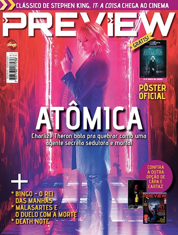 PREVIEW (Br) magazine side cover Issue 95 August 2017