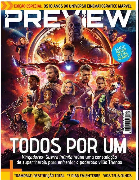 PREVIEW (Br) magazine side cover Issue 103  April 2018