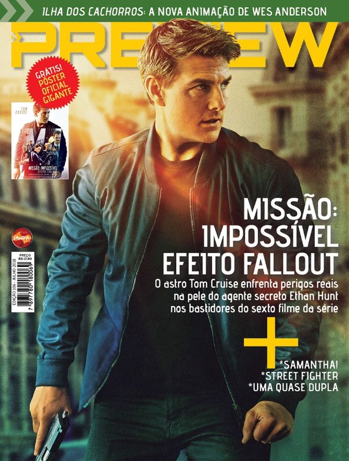 PREVIEW (Br) magazine side cover Issue 106  July 2018