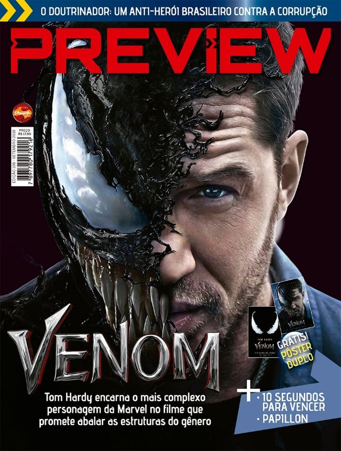 PREVIEW (Br) magazine side cover Issue 108  September 2018