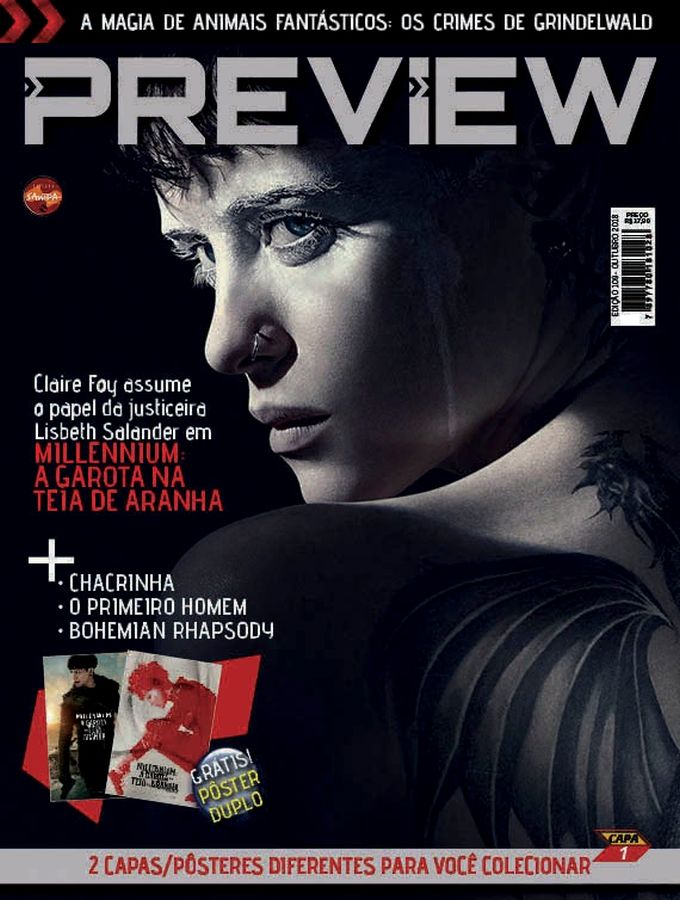 PREVIEW (Br) magazine side cover Issue 109  October 2018