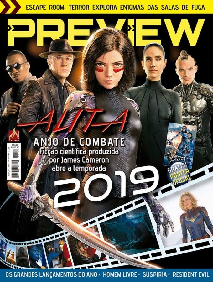PREVIEW (Br) magazine side cover Issue 111  January/February 2019