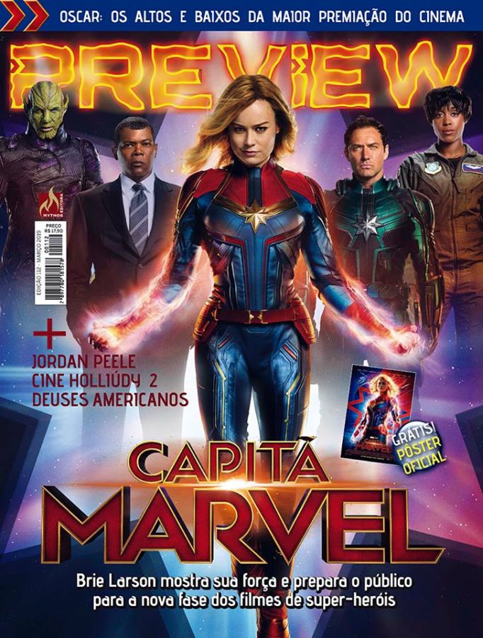 PREVIEW (Br) magazine side cover Issue 112 March 2019