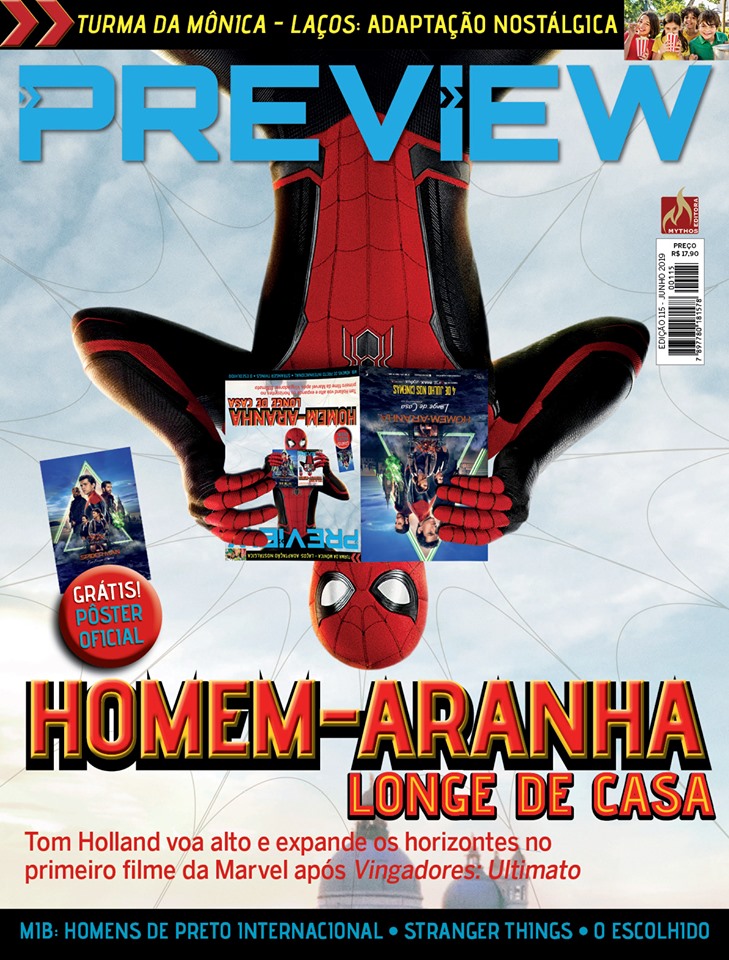 PREVIEW (Br) magazine side cover Issue 115  June 2019