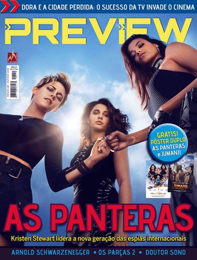 PREVIEW (Br) magazine side cover Issue 119  October/November 2019