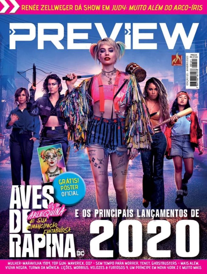 PREVIEW (Br) magazine side cover Issue 121  January 2020