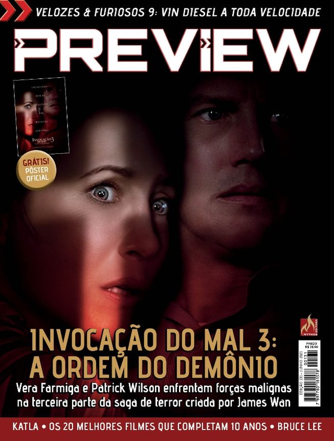 PREVIEW (Br) magazine side cover Issue 131  June/July 2021