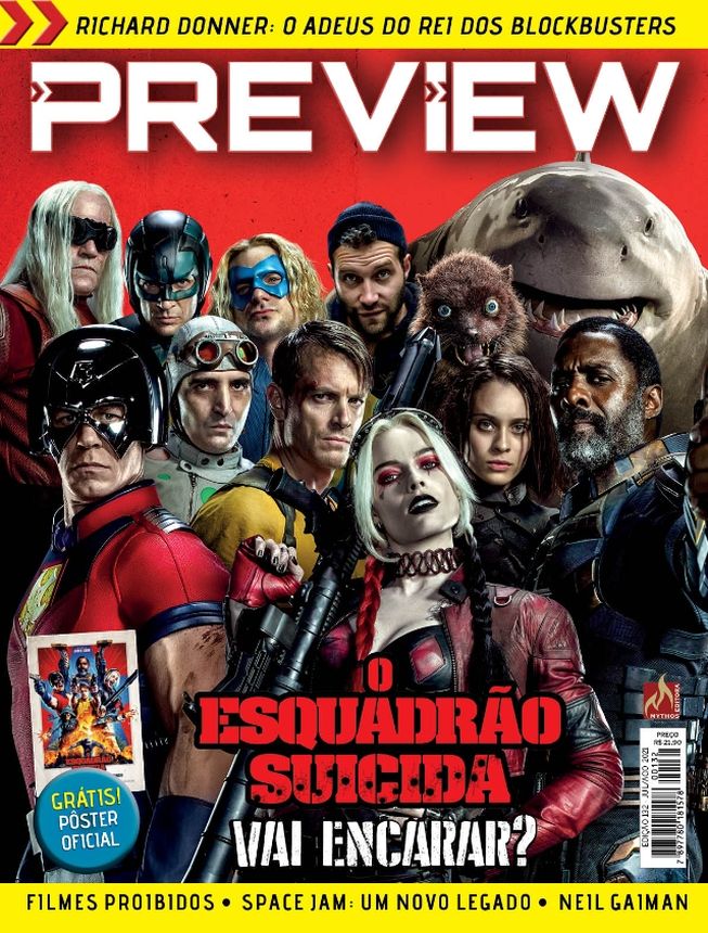 PREVIEW (Br) magazine side cover Issue 132  July/August 2021